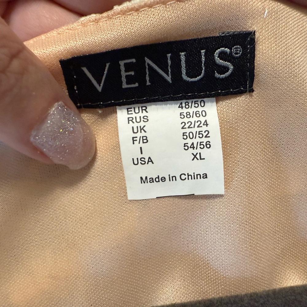NWT Venus Cream Lace Cocktail Dress - Picture 5 of 5